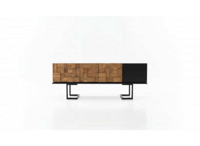 Moderne houten commode dressoir tv-standaard kast meubels 180cm