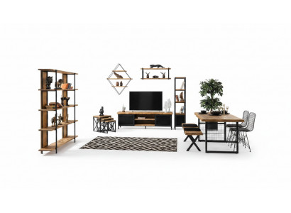 Ontwerp Boekenrek Kast Kasten Houten Planken 160x35x180cm Woonkamer