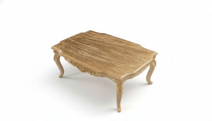 Koninklijke salontafel Tafel 120x80 Tafels Barok Rococo salontafels