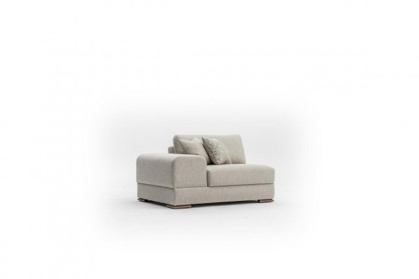Hoekbank L-vormige woongebied luxe grijs bank bank modern meubilair