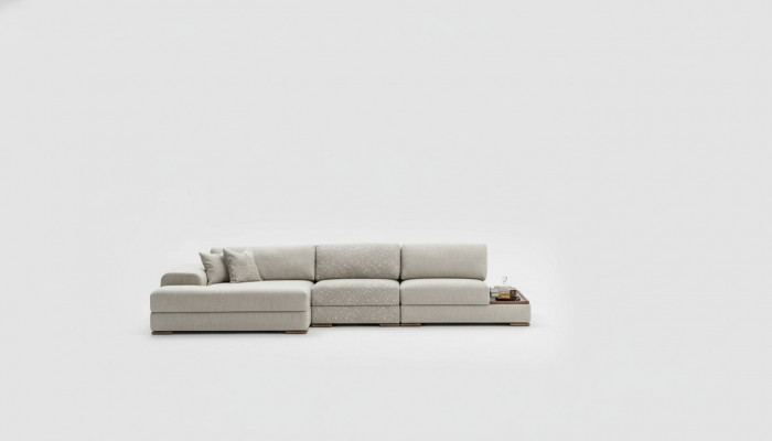 Hoekbank Bank Bank L-vorm Luxe Woonkamer Modern Design Meubels Textiel