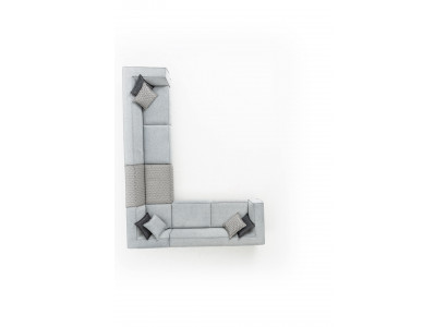 Eckbank hoekbank woonkamer modern design bank gestoffeerde textiel 400x310