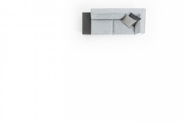 3-zits bank bank Moderne stijl Woonkamer Beklede bank Luxe Textiel