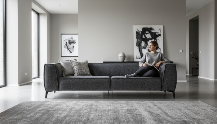 Bank Bank Meubels Woonkamer Bankstel 3-zits Stijl Modern 240cm