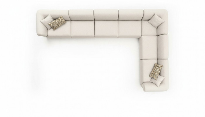 Hoekbank hoekbank stijl hoekbank gestoffeerde banken L-vorm bank 495x315cm