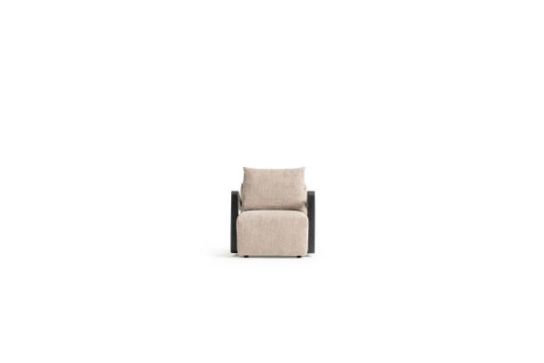 Fauteuil Bekleding 1-zits Designer Textiel Woonkamer Stijl Modern Nieuw