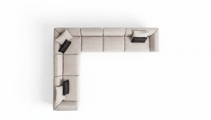 Hoekbank Bank U-vorm Bankstel Woonkamer Ontwerp Designer Zithoek