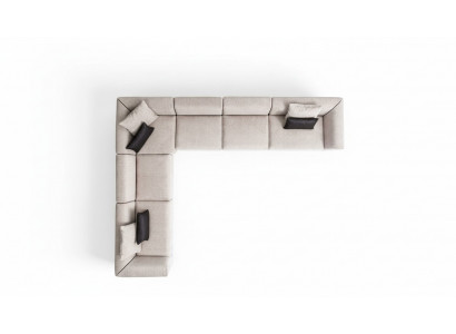 Hoekbank Bank U-vorm Bankstel Woonkamer Ontwerp Designer Zithoek