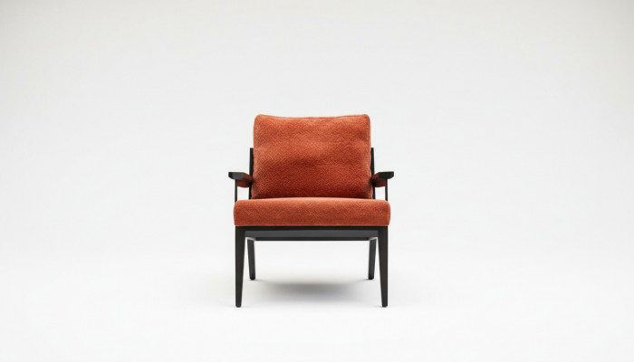 Fauteuil 1-zits Stof Woonkamer Luxe Bekleding Nieuw Modern Ontwerp