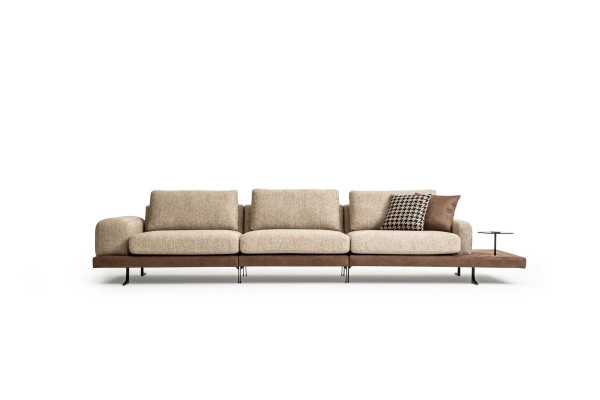 Bankstel 4-zits luxe gestoffeerde bank Nieuw ontwerp Textiel Woonkamer Modern