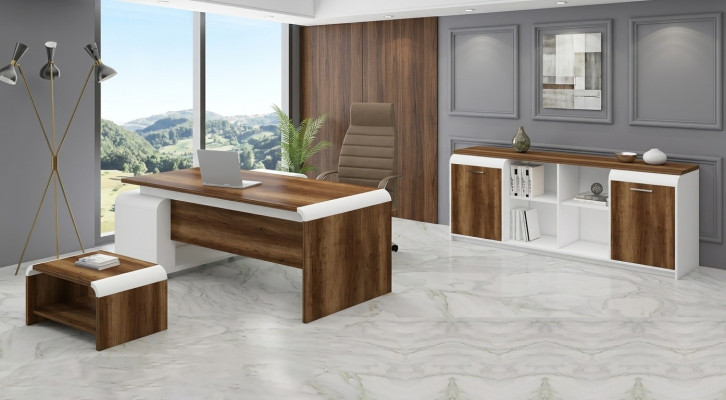 Kantoor meubel set kantoorinrichting bureau archiefkast kast luxe