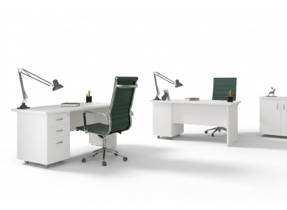 Bureau Wit Luxe Kantoor WerkplekKantoor meubilair Tafel Bureaus