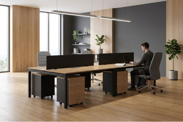 Tafel Kantoor Bureau set Team Bureau Tafels