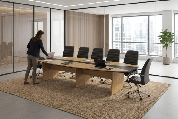 Schreibtisch Bureau Tafel Vergadertafel Vergaderingstafel 480cm xxl