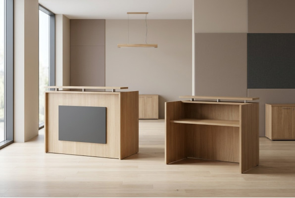Receptie werktafel hout kantoormeubelen ontvangsttafel kantoor meubilair nieuw