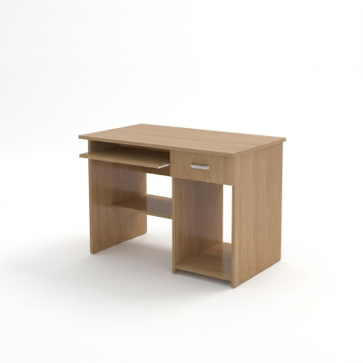 Houten computertafel thuiskantoor Modern kantoormeubilair bureau nieuw kantoor