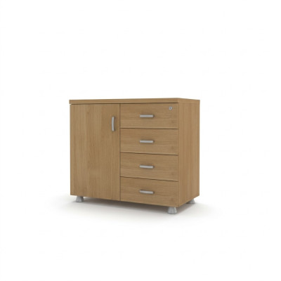 Kantoor ladenkast houten kast werkkamer Nieuw klassiek meubilair
