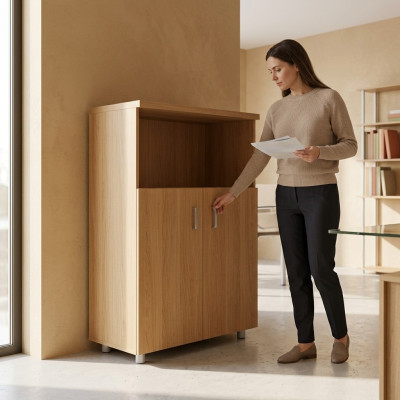 Aktenschrank werkkamer hout nieuw luxe kasten plank kantoor meubels