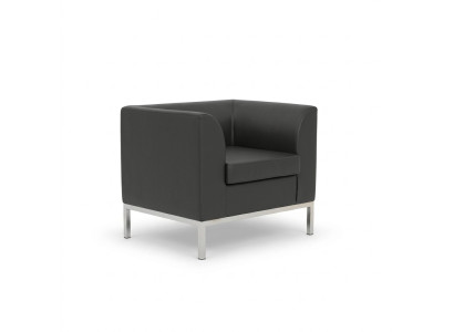 Fauteuil Kantoor Thuiswerkplek Meubels Textiel Nieuw Zwart Zitting Luxe Meubels