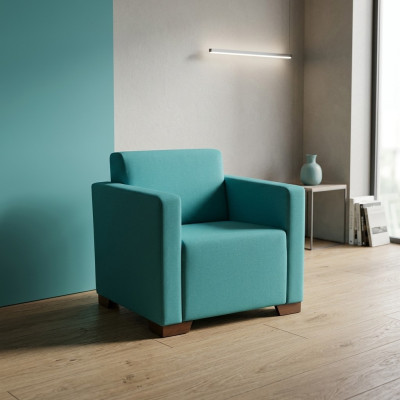 Fauteuil Kantoor Blauw Zitkamer Kantoor Meubels Fauteuil Nieuw Textiel
