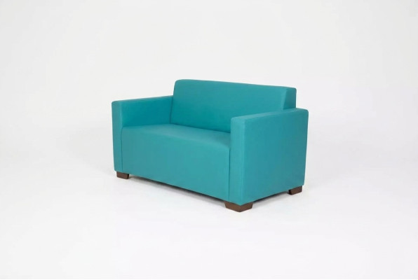Turquoise tweezitsbankmeubels voor de studeerkamer Moderne bank Luxe bank