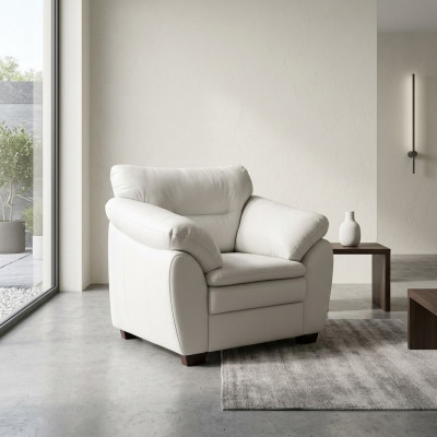 Witte fauteuil thuiskantoormeubilair Kantoor gestoffeerde fauteuil Textiel zitschaal