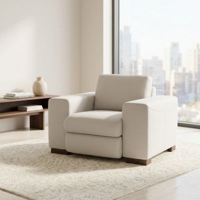 Moderne witte stoel kantoor kantoor werkkamer textiel meubels nieuw