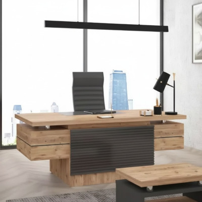 Houten bureau Ontwerper Kantoormeubelen Modern design Houten meubels Tafels