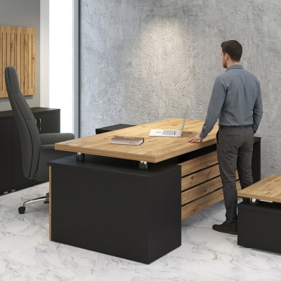 Hoekbureaus Luxe Designer Computerbureaus Kantoorinrichting