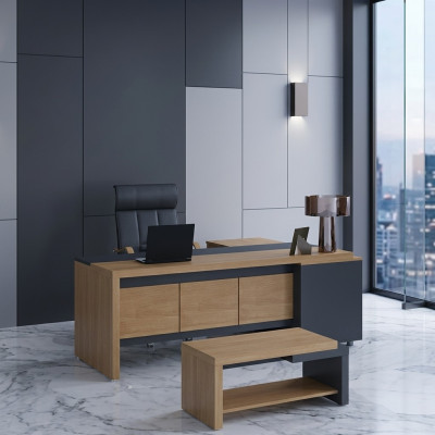 Eckschrijftafel kantoorinrichting meubels Werktafel Chef Meubels Kantoor Nieuw Tafel