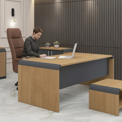 Tafel kantoor meubels studeerkamer bureau ontwerp directeursbureau