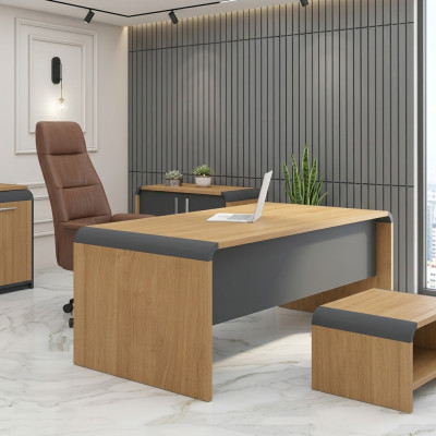 Tafel kantoor meubels studeerkamer bureau ontwerp directeursbureau