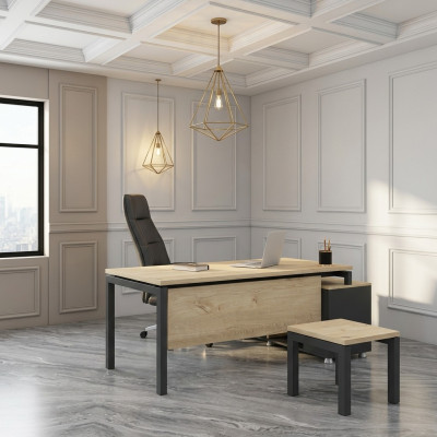 Hoekbureau Tafel Kantoor Tafels Bureaus Meubels Directiebureau