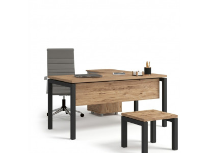 Werkkamer_houten_bureaus_Kantoormeubilair_Bureau_Computertafel