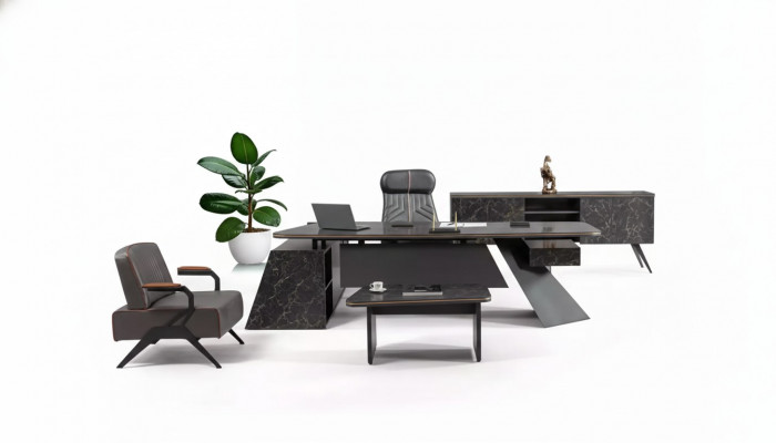 Werkkamer meubilair Kantoor meubelcollectie Werkplek set Bureau Nieuw