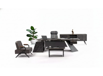 Werkkamer meubilair Kantoor meubelcollectie Werkplek set Bureau Nieuw