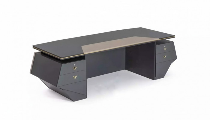 Luxe directeursbureau Tafel xxl 260x100 Designermeubilair Moderne tafels