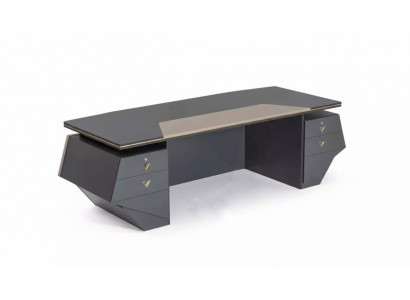 Luxe directeursbureau Tafel xxl 260x100 Designermeubilair Moderne tafels