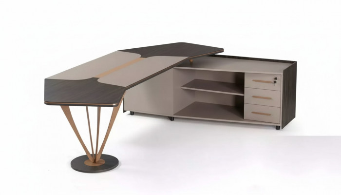 Hoekbureau Kantoor meubels Thuiskantoor Luxe meubels Modern Bureau Nieuw