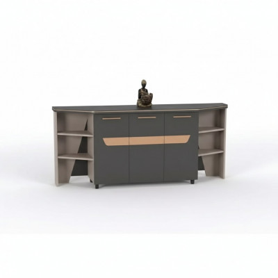 Moderne kantoorkast Werkkamer planken Luxe ontwerper Nieuwe meubels Plank