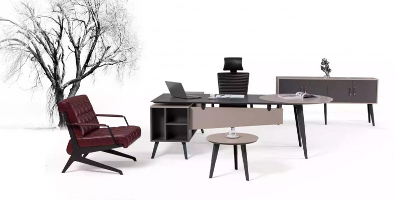 Designer houten meubels salontafel kantoor Modern rond tafel kantoormeubelen