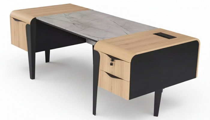 Moderne directiekamerbureau Kantoorwerkruimte meubels Kantoor Luxe Tafel