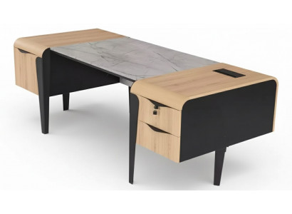 Moderne directiekamerbureau Kantoorwerkruimte meubels Kantoor Luxe Tafel