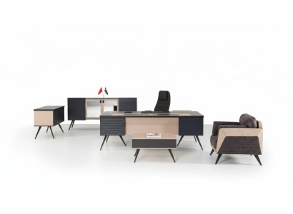 Modern thuiskantoorset Luxe kantoormeubels archiefkast bureau