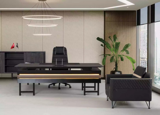 Hoekbureau kast salontafel Moderne kantoormeubelen Luxe design