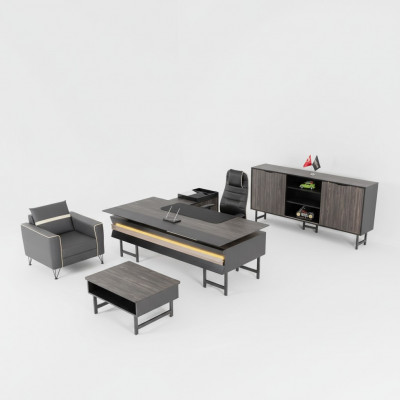 Hoekbureau kast salontafel Moderne kantoormeubelen Luxe design