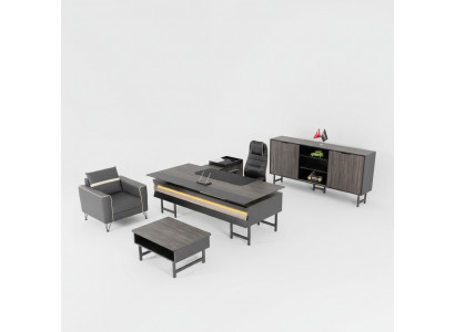 Hoekbureau kast salontafel Moderne kantoormeubelen Luxe design
