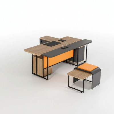 Hoekbureau Kantoor Moderne Ontwerp Nieuwe Meubels