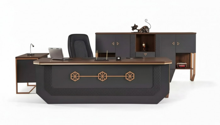 Bureaustoel luxe bureautafelcollectie bureaus 240x95cm
