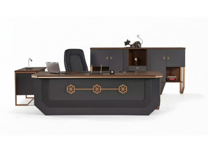 Bureaustoel luxe bureautafelcollectie bureaus 240x95cm